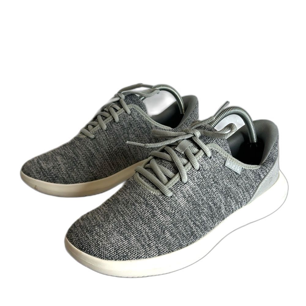 Kizik Madrid Eco Knit Slip On Hand Free Sneakers Gray Men’s Size 8.5 Women’s 10